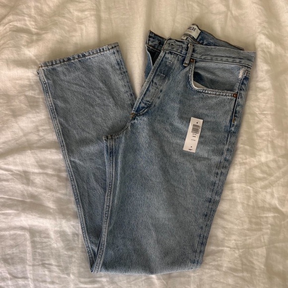 Agolde Lana Straight Jeans - Picture 3 of 7
